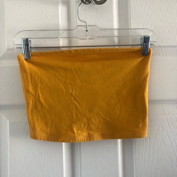Yellow Tube Top - Picture 1 of 2